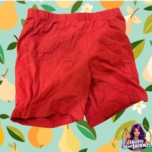 Girls Colsie Stretchy Shorts Size XS Red Kids Pre Owned